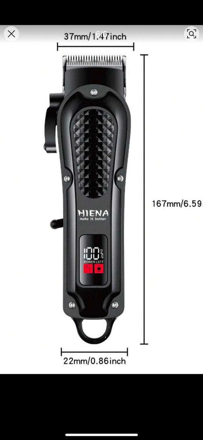 Tendeuse professionnelle pour barbe et cheveux - photo numéro 4