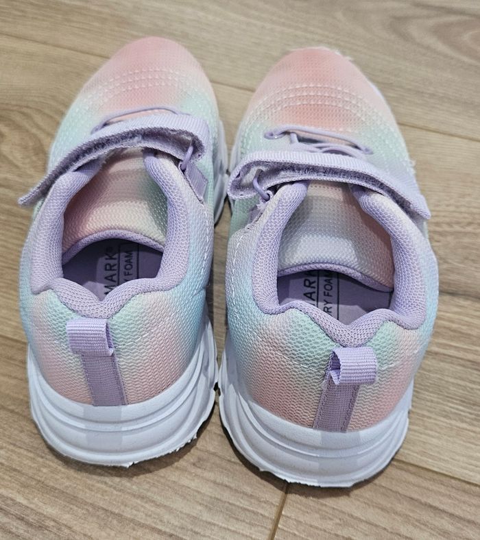 Baskets multicolores à scratch fille - Taille 30/31 - photo numéro 2