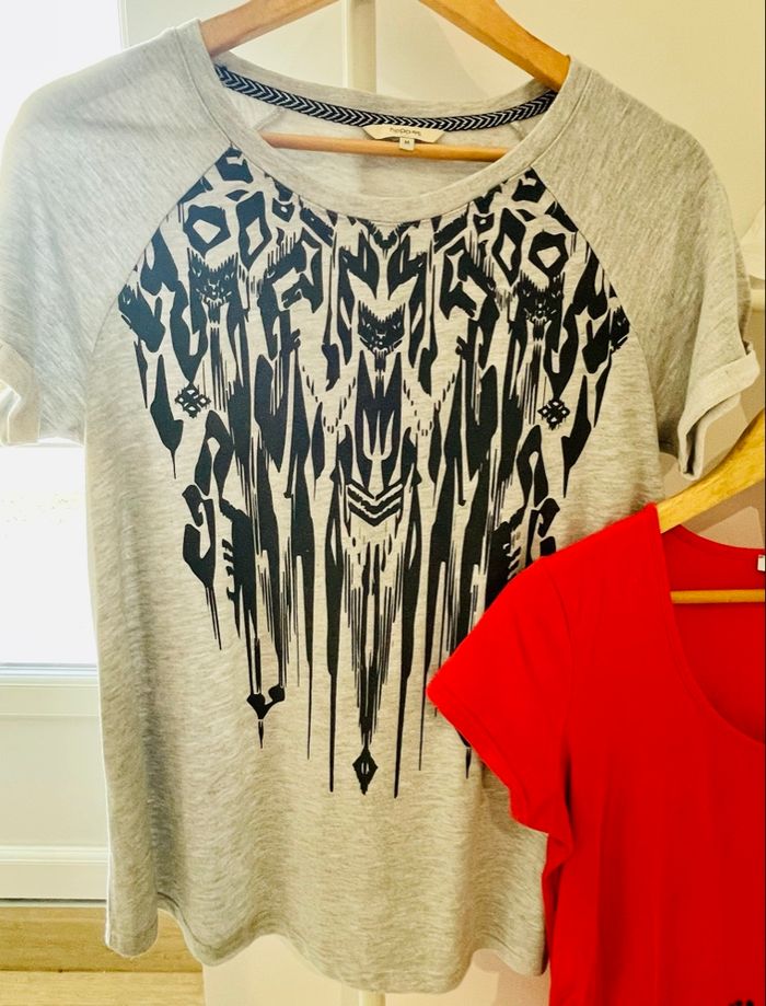 Lot de 3 T-shirts de grossesse – Taille M/L - photo numéro 3