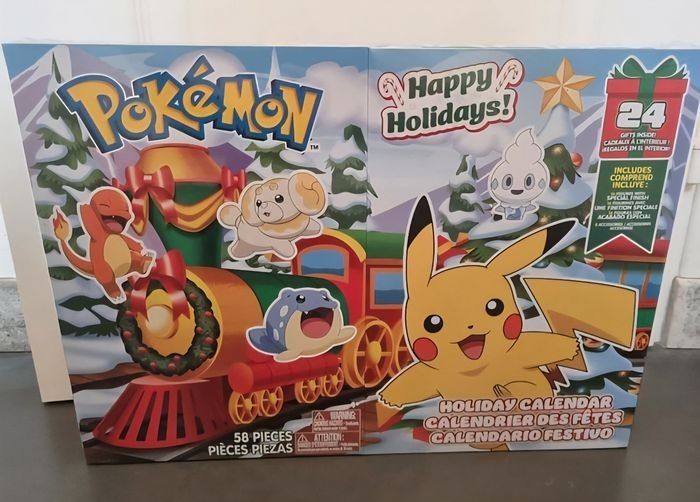 Calendrier avent pokemon bandai officiel