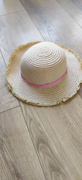 Chapeau paille fille