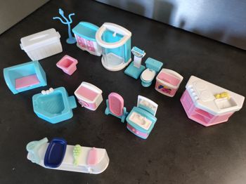Accessoires salle de bain pour poupée