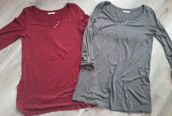 Lot de 2 tee-shirts 'Camaïeu' taille 2
