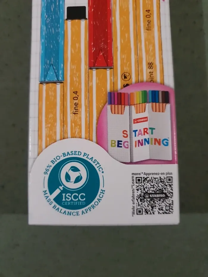 Lot stylos bic et feutre point 88 stabilo - photo numéro 3