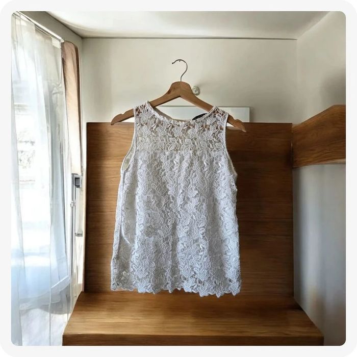 t-shirt Zara blanc taille Xs