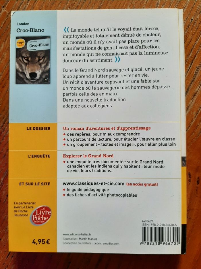 Croc-Blanc * Jack London - photo numéro 2