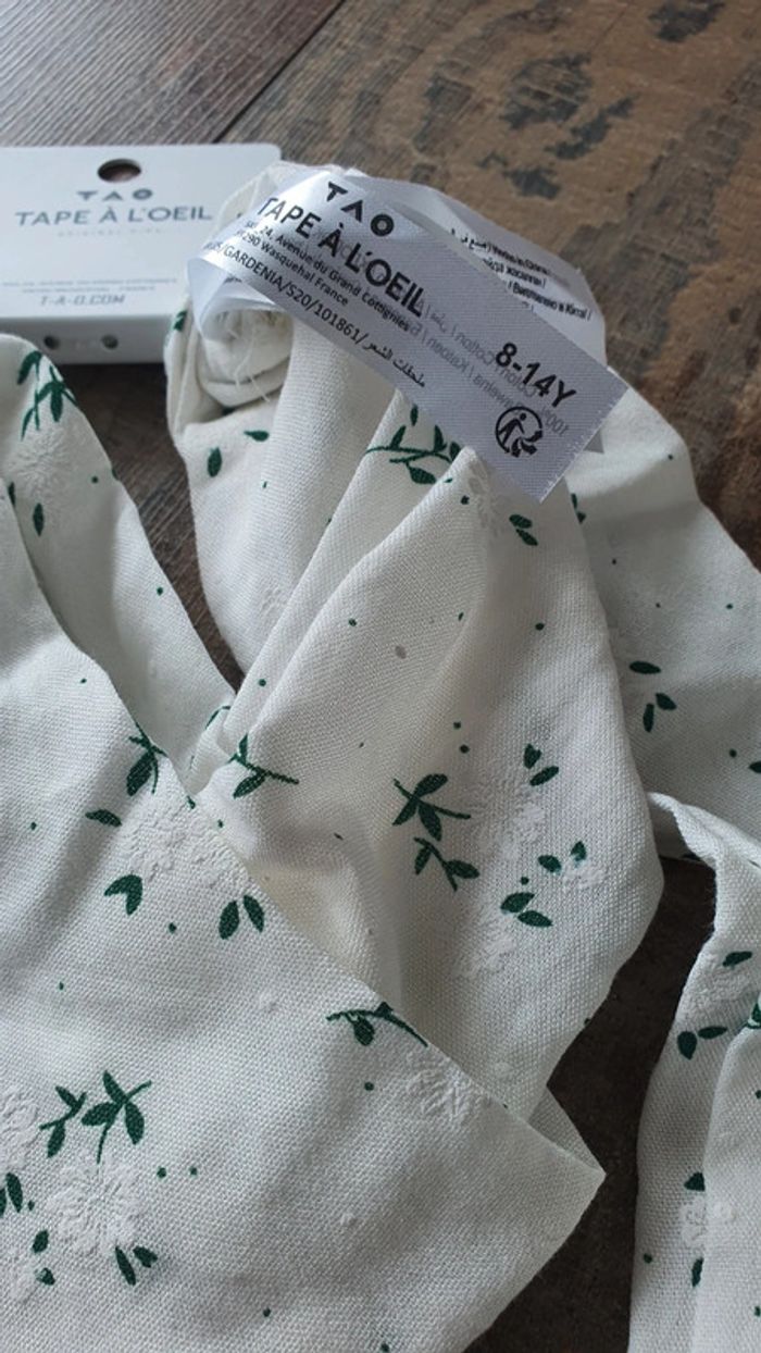 Bandeau 8 14 ans tao neuf avec étiquette 🏷 - photo numéro 2