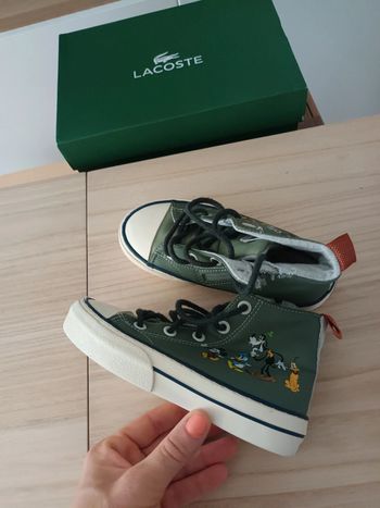 Paire de tennis montantes avec fermeture éclair Zara Mickey pointure 28