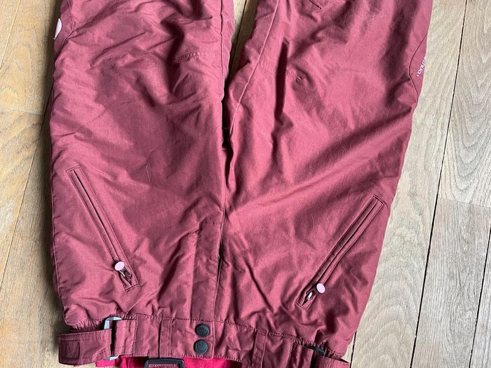 Pantalon de ski bordeaux Wed'ze 6 ans - photo numéro 2