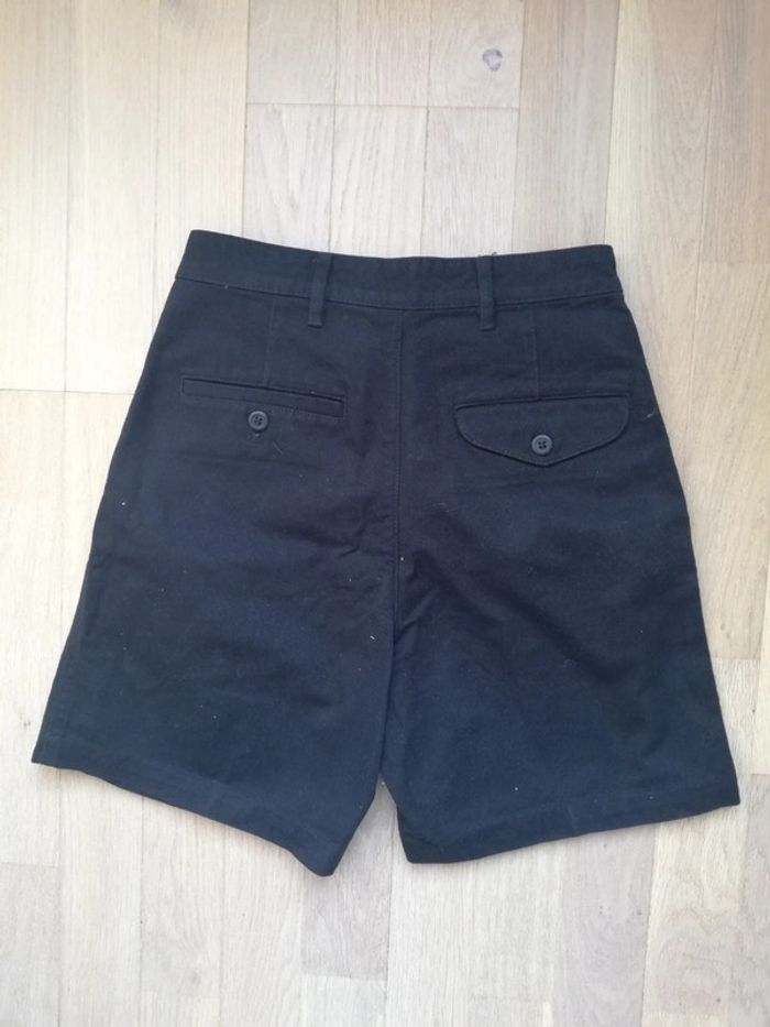 Short dockers noir khaki pleated recycled coton taille xs femme neuf - photo numéro 10