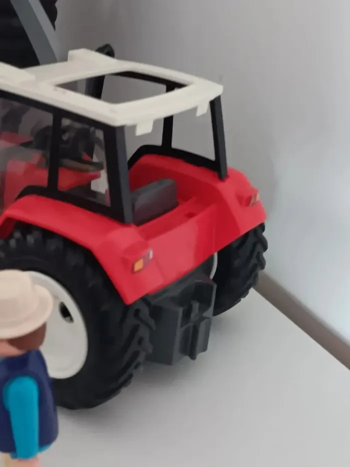 Tracteur avec fermier et cochons playmobil - photo numéro 19