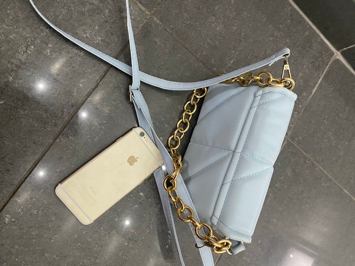 sac à main bleu - photo numéro 4