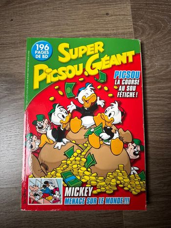 Livre super picsou géant