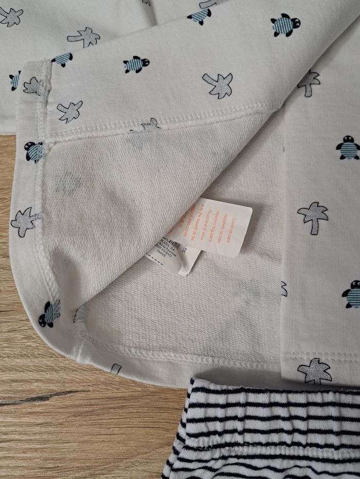 Ensemble 3 mois Obaïbi Okaïdi état neuf - photo numéro 3