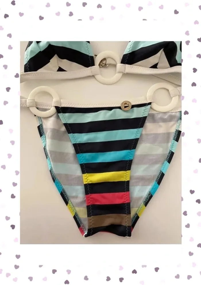 Morgan Bikini/Maillot de bain Rayures Couleurs Taille 36/S - photo numéro 2