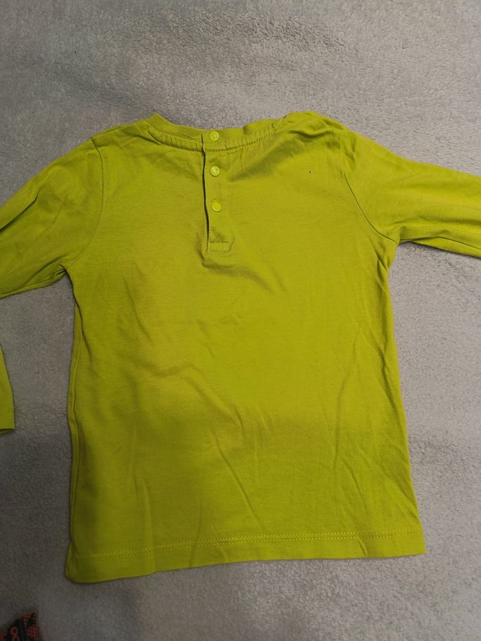 tee shirt mchs longs de Prénatal 3 ans réf 484 B4 - photo numéro 3