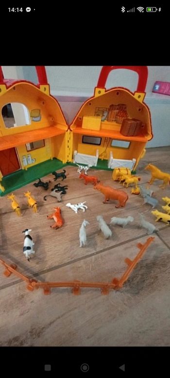 Ferme avec animaux 