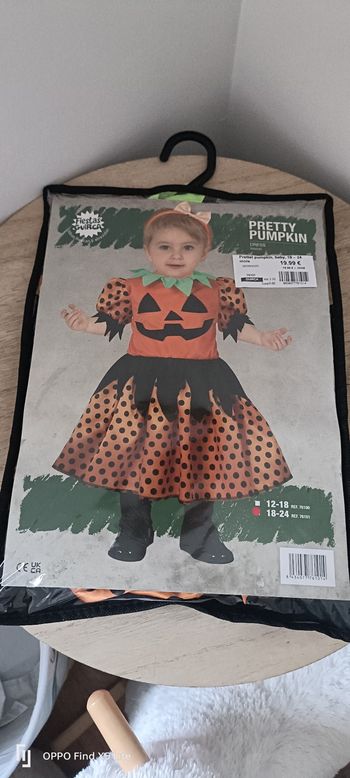 Déguisement citrouille