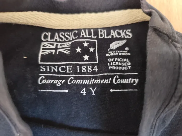 Tee-shirt classic all blacks noir 4 ans - photo numéro 2
