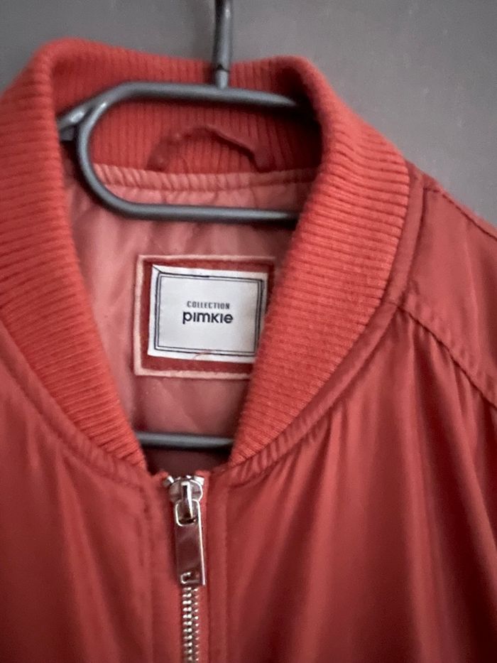 Blouson bombers corail - photo numéro 3