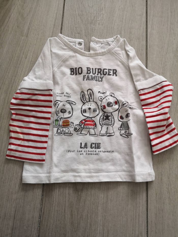 Hauts manches longues 18mois