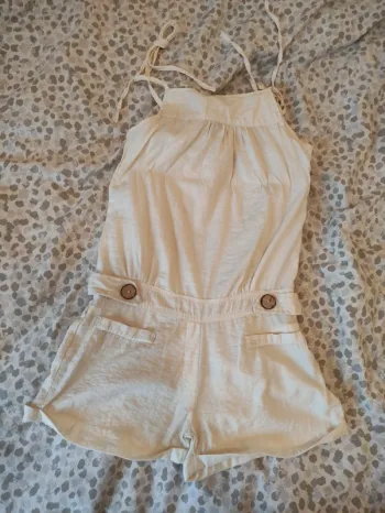 Combi short crème légère