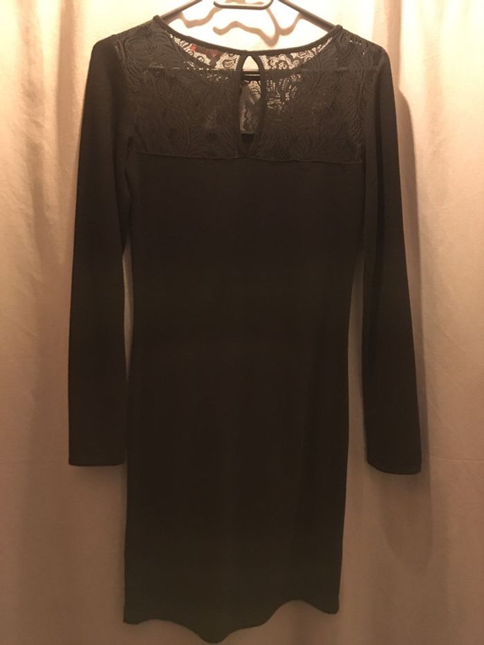 Robe pull fine noire Camaïeu 34 - photo numéro 2