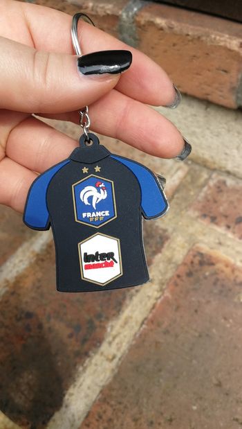 Porte clés maillot de football France FFF