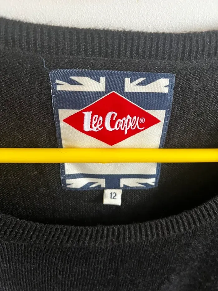 Pull noir femme Lee Cooper - photo numéro 2