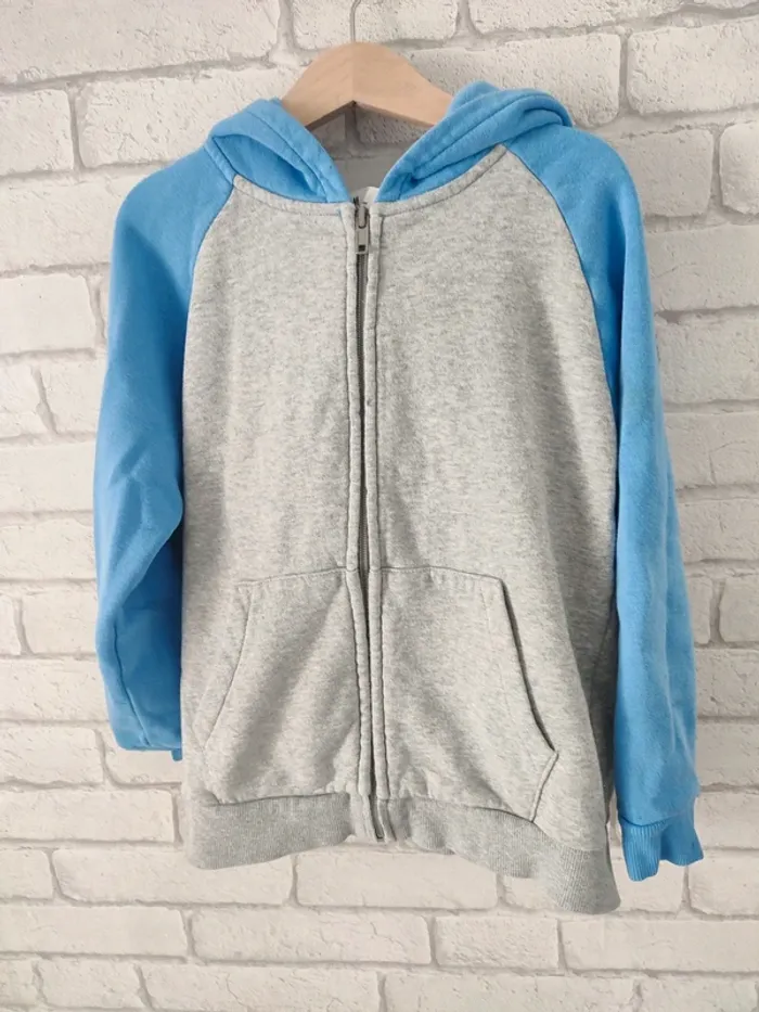 Sweat zippé H&M 7/8 ans