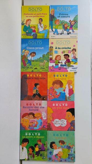 Lot 10 livres Docteur Dolto 