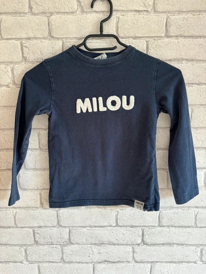 Tee shirt cyrillus tintin taille 6 ans
