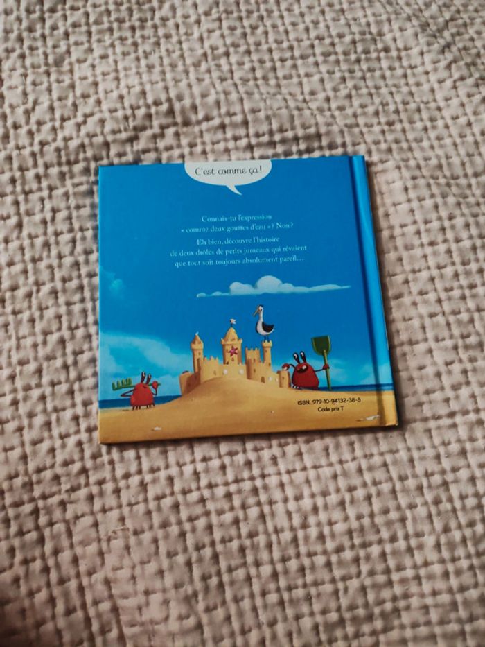 Livre Comme deux gouttes d eau - photo numéro 2