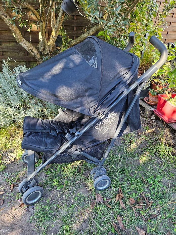 Poussette canne Cybex Onyx Black - photo numéro 5