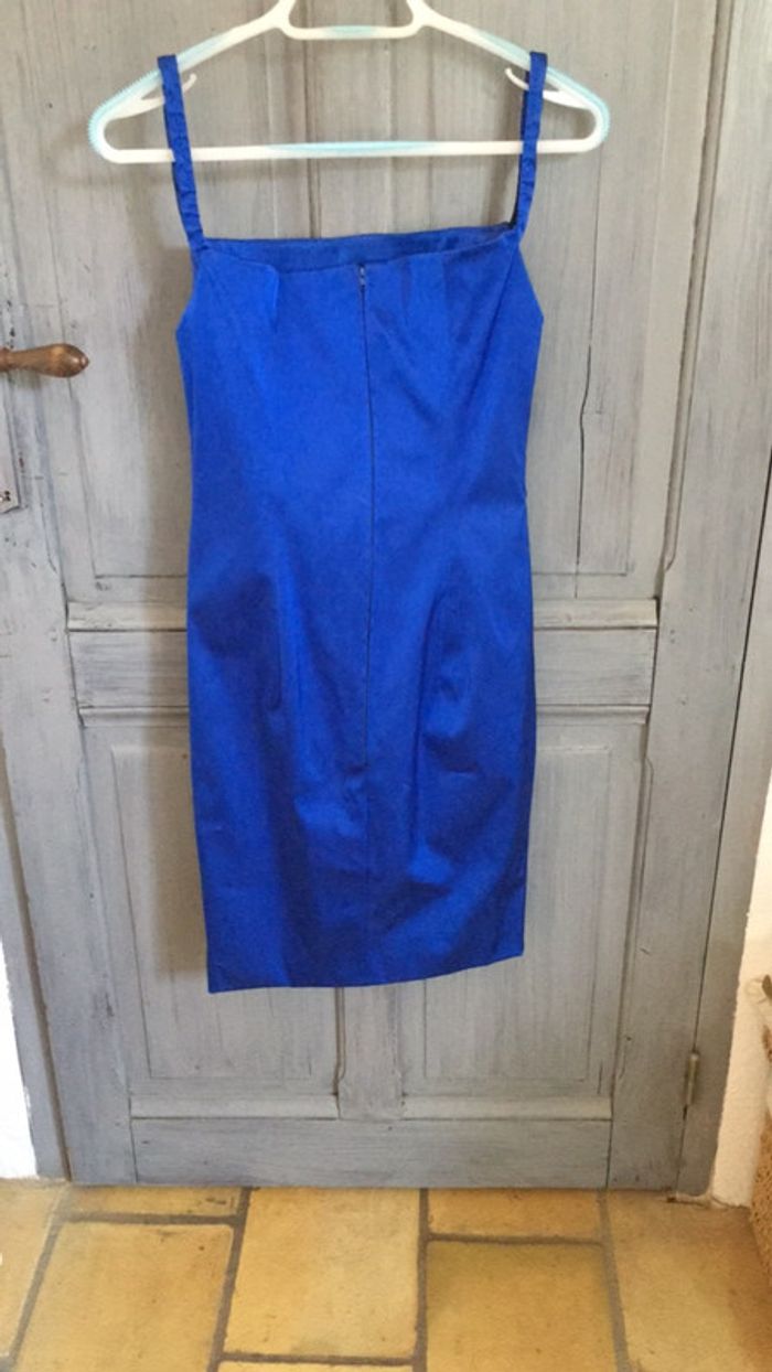 Robe de soirée bleu électrique - photo numéro 3
