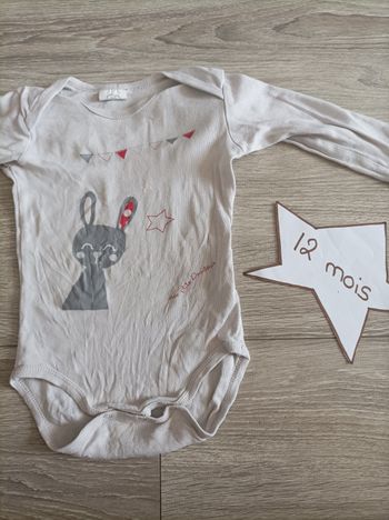 Body 12 mois mots d enfants