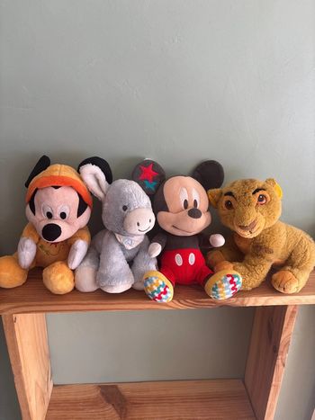 Lot peluche mickey