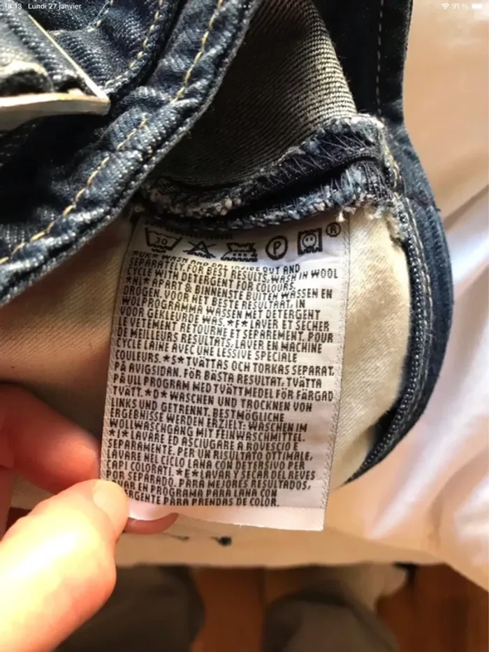 Jupe Levi’s en jean taille 34 - photo numéro 12