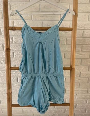 Pyjama combishort bleu Kiabi taille S