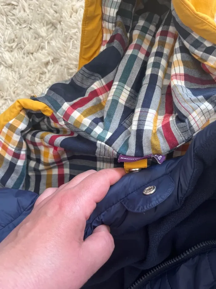 Combinée Manteau + doudoune pour prince 🤴7 ans