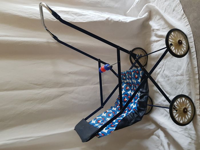 Jouet poussette pour poupée vintage ancien retro - photo numéro 2