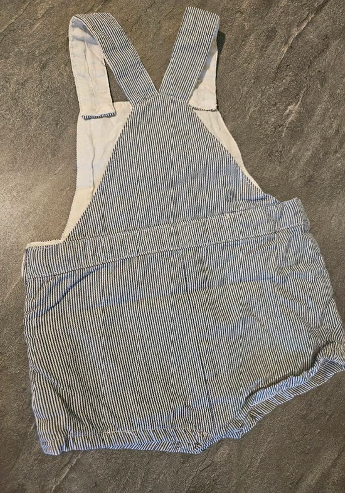 Salopette short bébé taille 1 mois - photo numéro 4