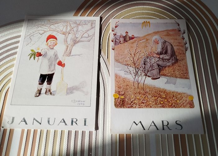 Lot cadres et cartes calendaires - photo numéro 9