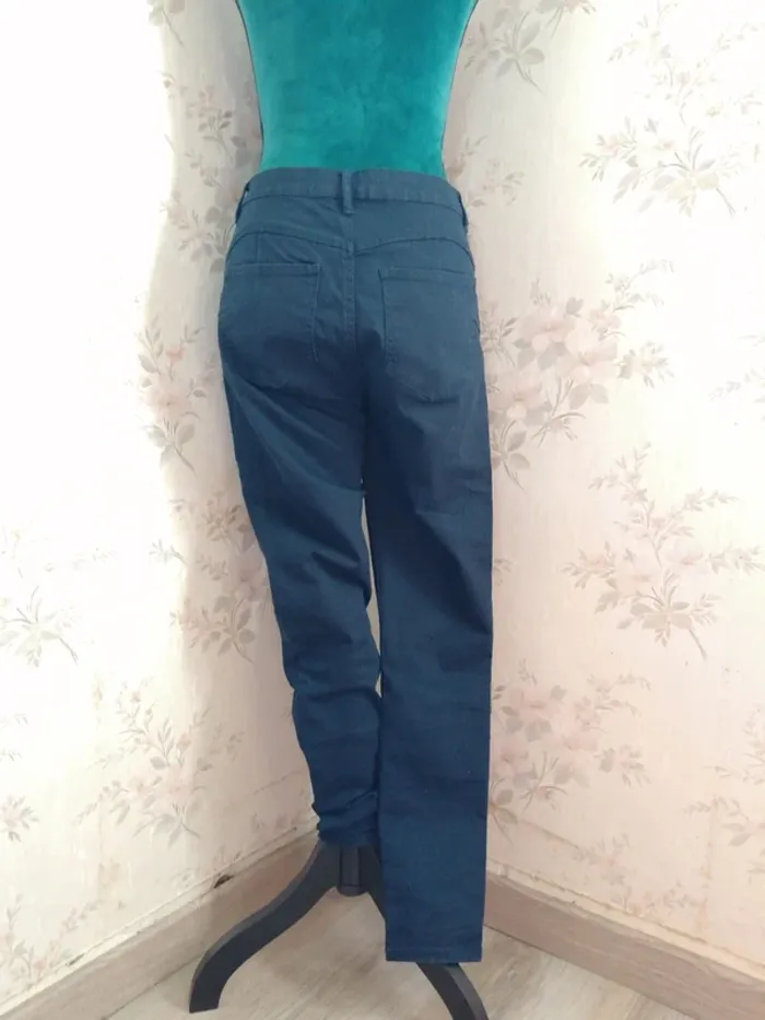Pantalon bleu marine skinny push up avec poches / terranova / (42) - photo numéro 6