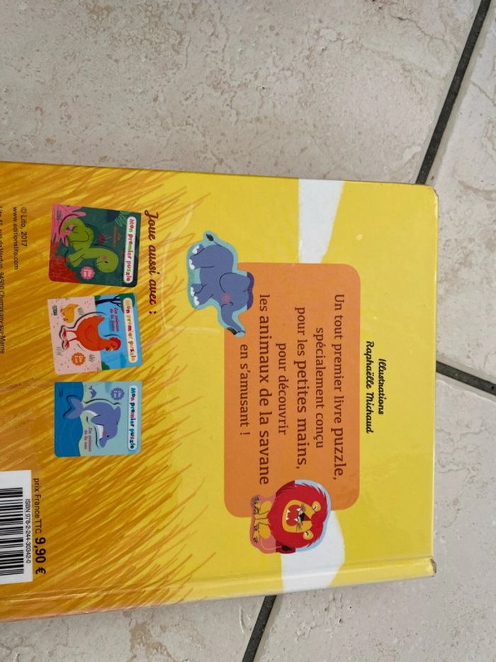 Mon premier puzzle les animaux de la savane - photo numéro 8