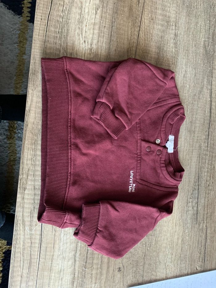 Pull bordeaux