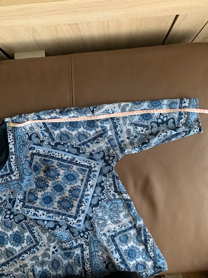 Tunique XL strass bleu marine - photo numéro 15