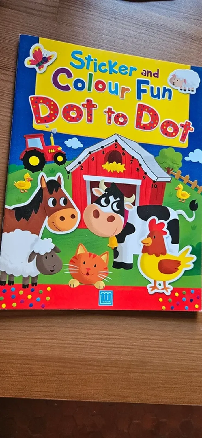Sticker and colour fun