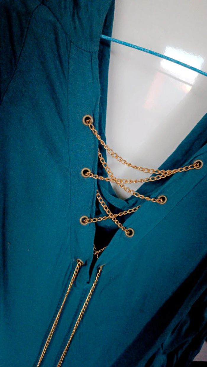 🌺 TSHIRT manches longues chaînes dos - photo numéro 4