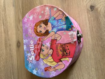 boite à bijoux avec miroir pour fille Selfie Girls